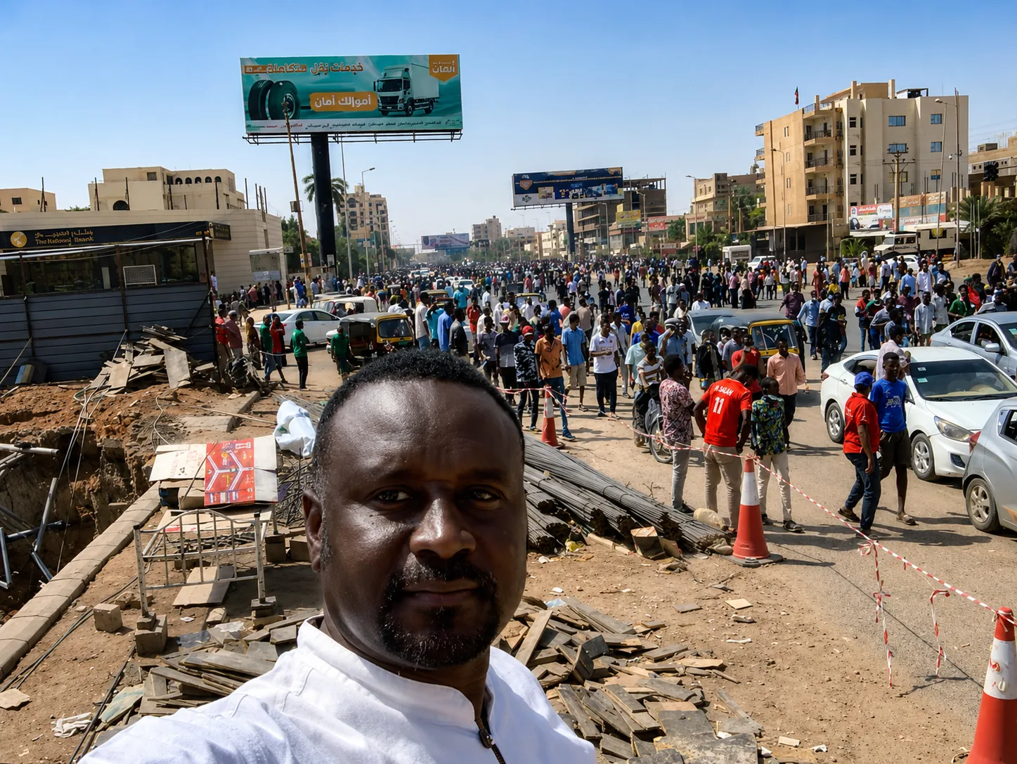 Civilian movement during Sudan's national transition